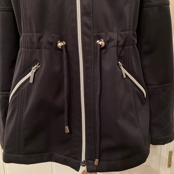 Laundry by Shelli Segal Navy Blue Jacket - Picture 3 of 10